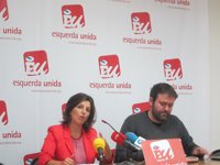 Díaz (EU) acusa al PP de "permitir socializar las pérdidas" de NCG y hacer que sea "regalada a sus amigos"