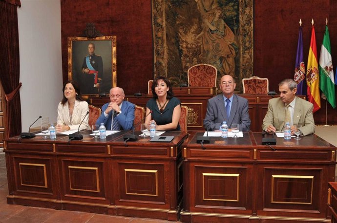 Gracia, Gómez, Ceballos, Reina y Galán