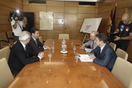 Catalá se reúne con Valcárcel en Fomento