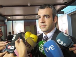 El portavoz del PSC en el Parlament, Maurici Lucena.