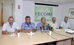 Llamas, Pablo Pedrero, Santiago Martínez Gabaldón, Rafael Sánchez y Hortelano