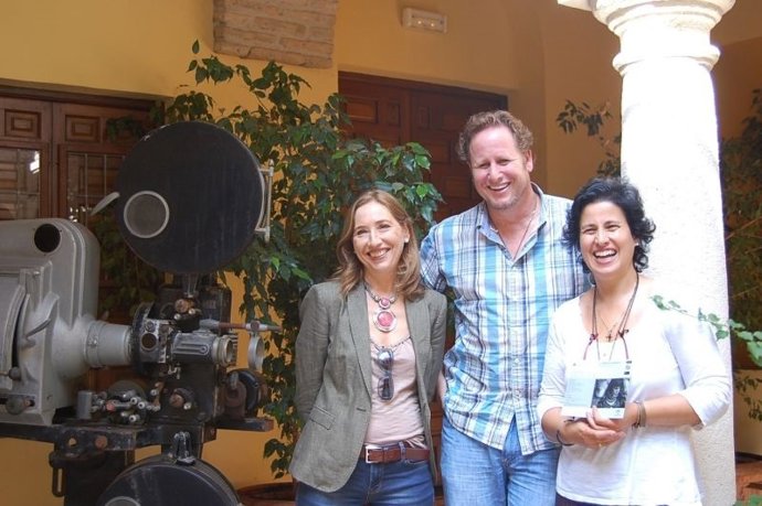 Carmen Blanco, Gerardo Olivares y May Silva en la Filmoteca de Andalucía