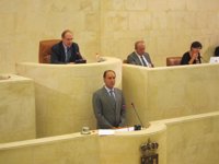 Diego comparecerá en el Parlamento para informar sobre los PGE