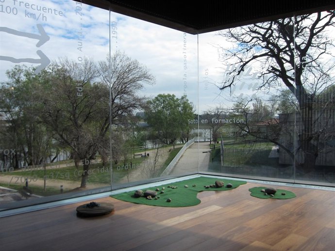 Interior del Centro Ambiental del Ebro en Zaragoza