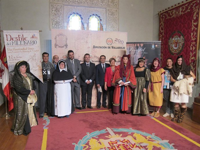 Presentación de los actos en la Diputación