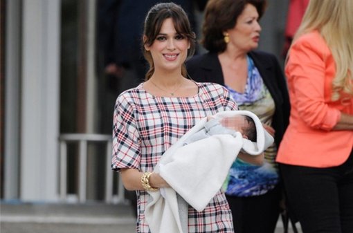 Mar Saura presenta a su segundo hijo