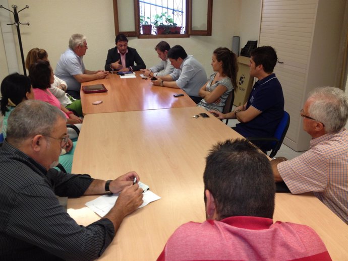 Reunión en el Ayuntamiento de Peñíscola