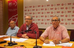 Anatolio Díez y Lorenzo Rubio en la rueda de prensa