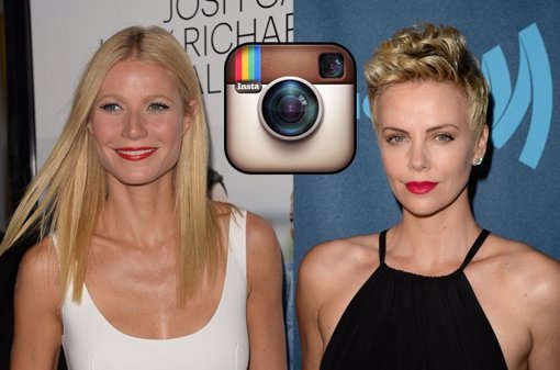 Gwyneth Paltrow y Charlize Theron ya tienen instagram