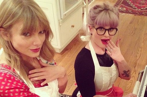 Taylor Swift y Kelly Osbourne a los fogones
