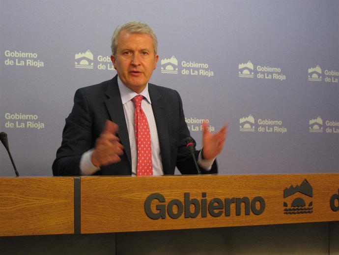 Emilio del Río, portavoz del Gobierno de La Rioja