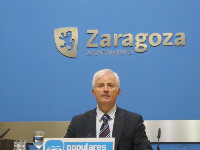 El portavoz del PP en el Ayuntamiento, Eloy Suárez