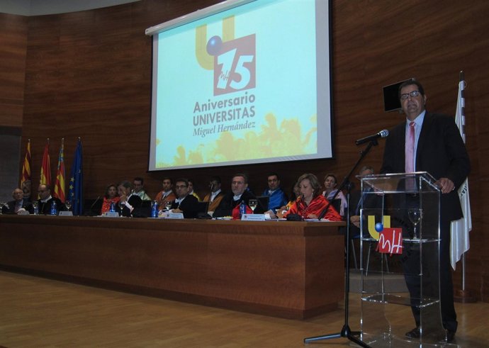 José Miguel Saval, en la UMH