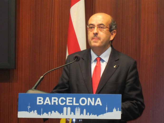 El portavoz del PP en el Ayuntamiento de Barcelona, Javier Mulleras