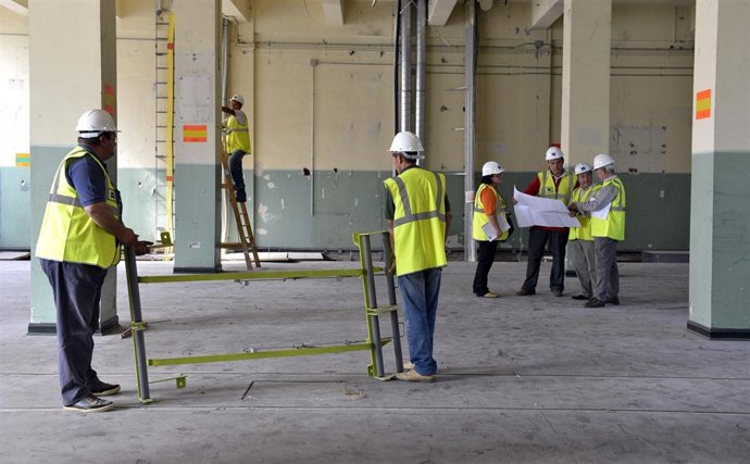 Inicio obras centro cívico Numancia 