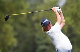 El golfista español Miguel Ángel Jiménez