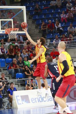 Ante Tomic, con el FC Barcelona
