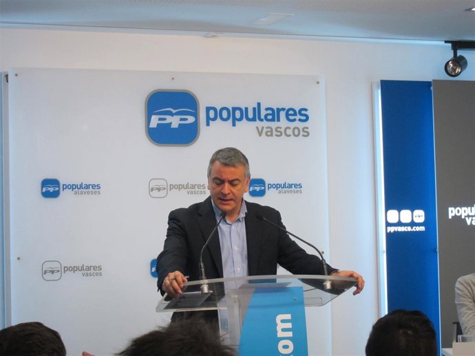 El diputado general de alava, javier de andrés