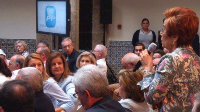 Báñez en Toledo con pensionistas