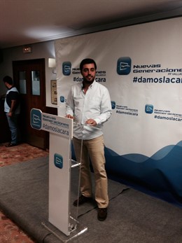 El presidente de NN.GG. Valladolid, Borja García Carvajal