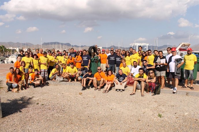 XIX Jornadas de Limpieza de Fondos Marinos de la Bahía de Mazarrón 