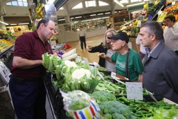 Antonio López visitará el Mercado del Ensanche de Pamplona.