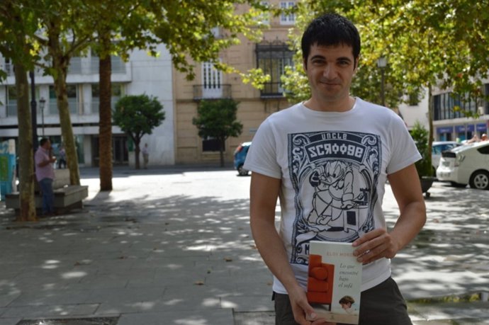 El escritor Eloy Moreno