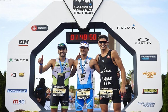 Garmin Barcelona Triathlon Godoy Mario Mola Fabian
