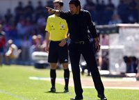 Simeone: "El equipo hizo un primer tiempo de lo mejor desde que estoy aquí"