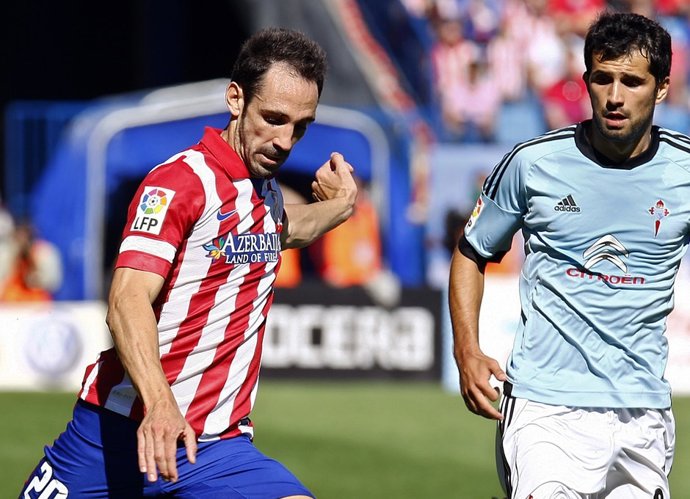 Juanfran Atlético Álex López Celta