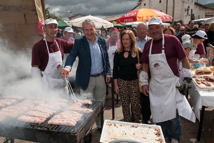 Emilio del Río participa en el X Festival del Salchichón de Matute