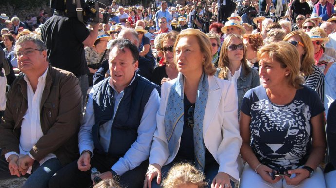 Dirigentes del PP-Aragón en el Día del Afiliado 2013
