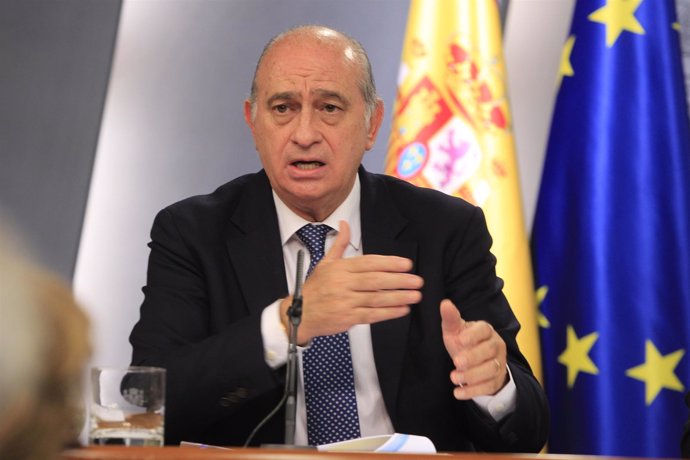 Jorge Fernández Díaz (Interior) en el Consejo de Ministros