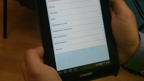 Tablet aplicación alsa