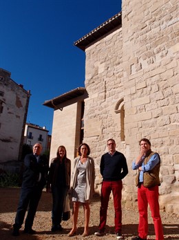 Cuca Gamarra visita el entorno de San Bartolomé     