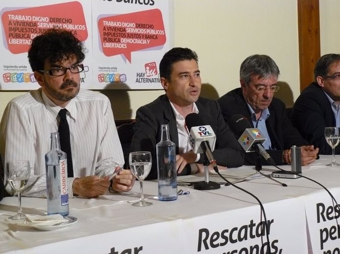 Eddy Sánchez, Rubén Bejarano y Gregorio Gordo 