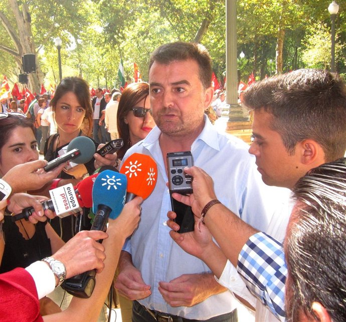 Antonio Maíllo, este lunes