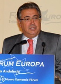 El presidente del PP-A, Juan Ignacio Zoido, hoy en Sevilla