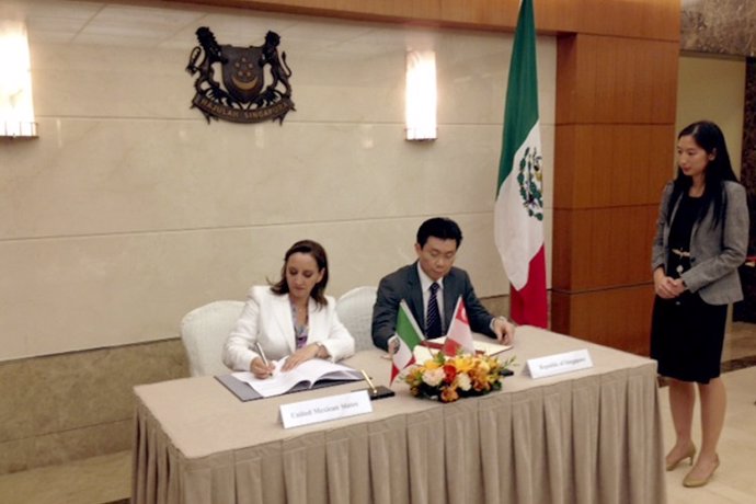 Acuerdo turístico México y Singapur