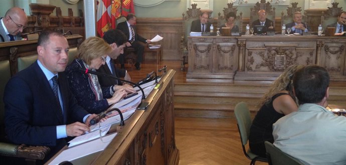 Pleno municipal del Ayuntamiento de Valladolid