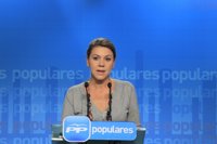 Cospedal dice que el PP elegirá un candidato en Andalucía cuando crea conveniente porque ahora no hay elecciones