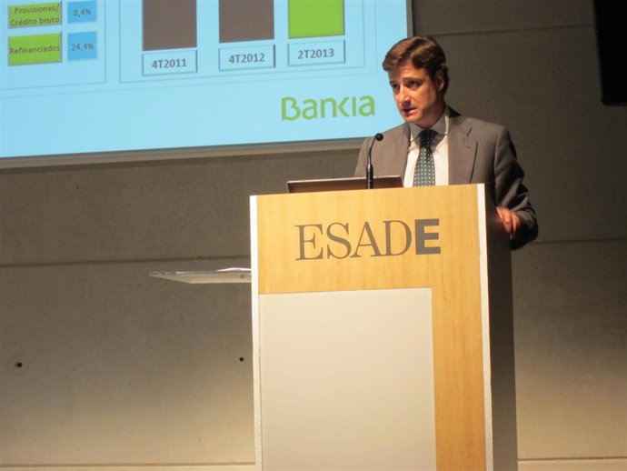 El director financiero de Bankia, Leopoldo Alvear