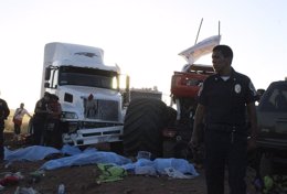 Un monster truck mata a 6 personas en Chihuahua
