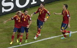 La selección española en la Confederaciones