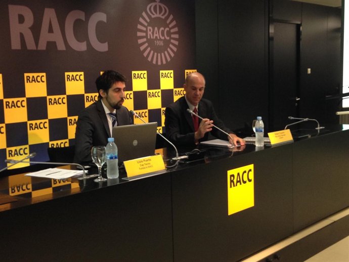 L. Puerto (Racc) y A. Cavero ( Honda)