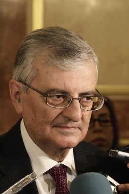 El fiscal general del Estado, Eduardo Torres-Dulce, en el Congreso