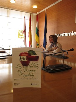 Paloma Corres, en la presentación de las Escuelas