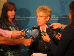 La consejera andaluza de Agricultura, Elena Víboras