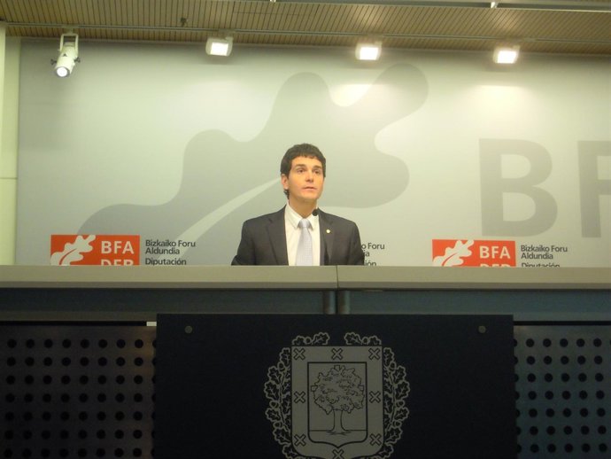 El portavoz foral, Unai Rementeria.