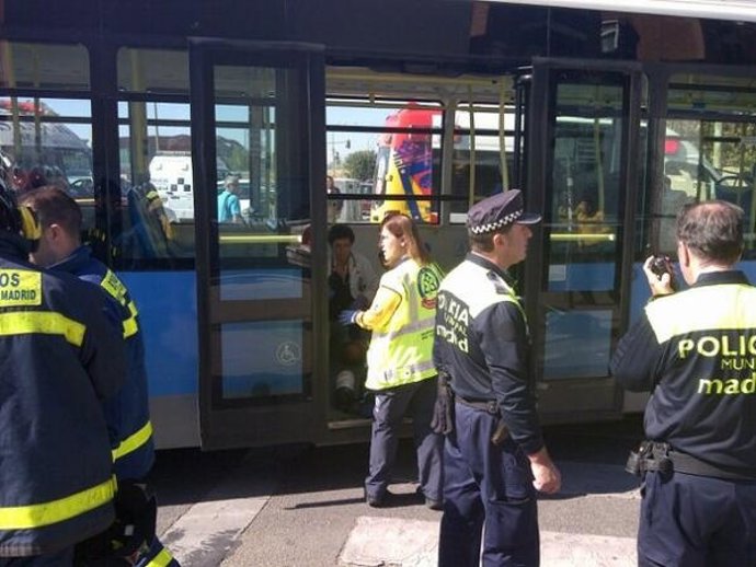 Atropello del autobús